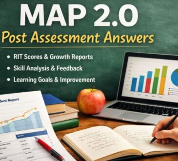 MAP 2.0 Post Assessment Answers