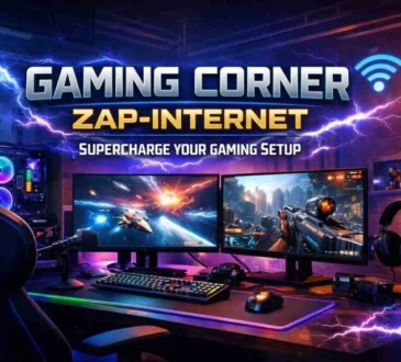 gaming corner zap internet