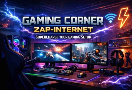 gaming corner zap internet