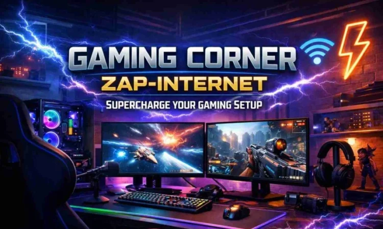 gaming corner zap internet