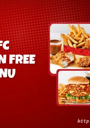 kfc allergen menu