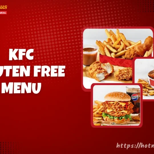 kfc allergen menu